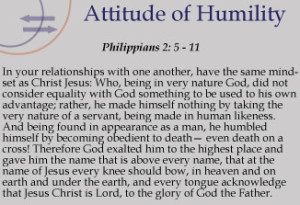 Attitude of Humility